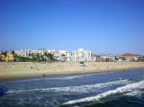 Dlhé a široké pláže Santa Monici