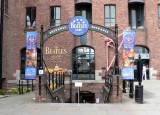 Pohľad na Beatles múzeum Liverpool