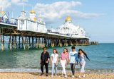 Deti počas aktivít v Twin English Centre v Eastbourne