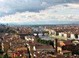 Florencia s rozprávkovou riekou Arno